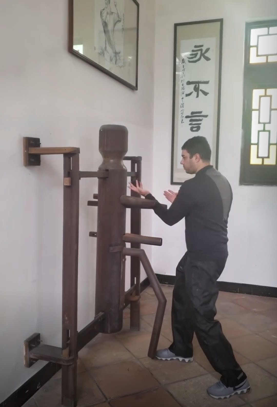 Shifu Marcio Diniz - No Museu de Bruce Lee na China